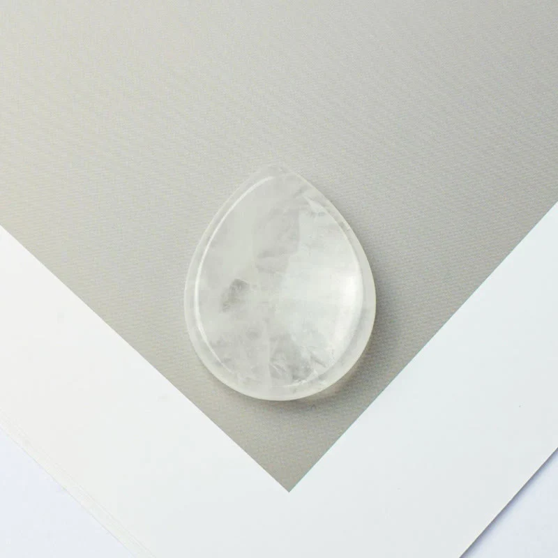 Buddha Stones Kryształowa dekoracja z kamieniem ochronnym w kształcie łezki 34*26*7,8 cm - Image 2