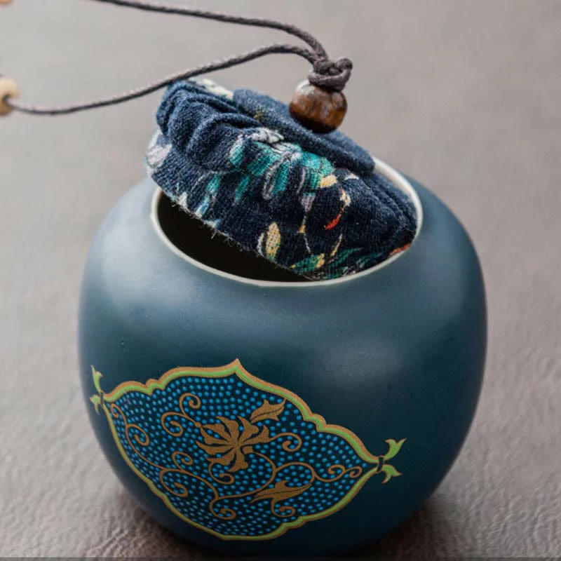 Buddha Stones Kwiat Chiński Gongfu Ceramiczny Czajnik Przenośny Zestaw Herbaty Podróżnej Na Zewnątrz Torba - Image 16