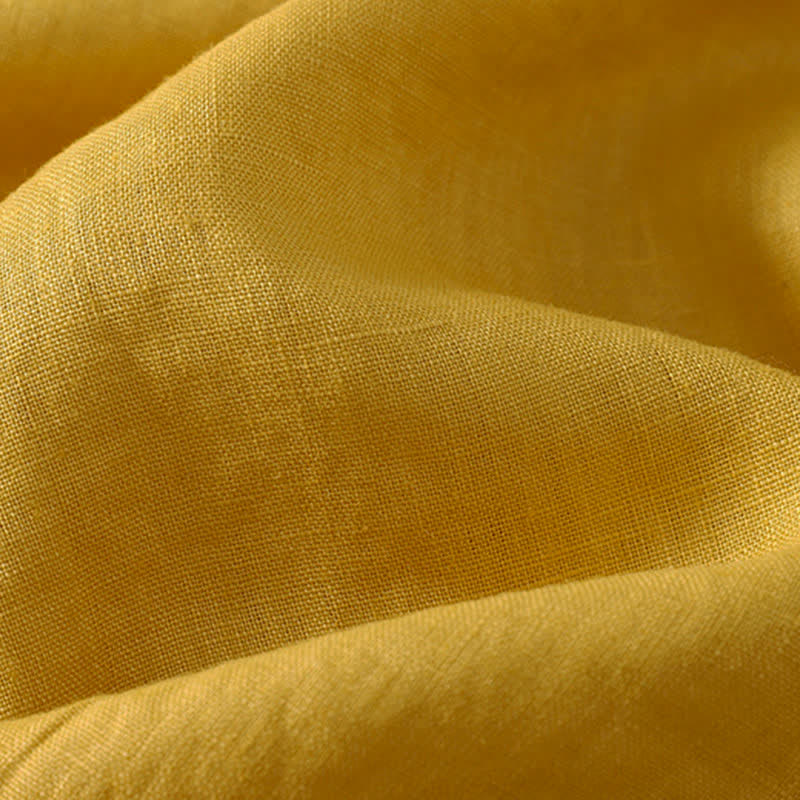 Buddha Stones Letnia, swobodna, minimalistyczna, zapinana na guziki, geometryczna damska koszula bez rękawów - Image 3