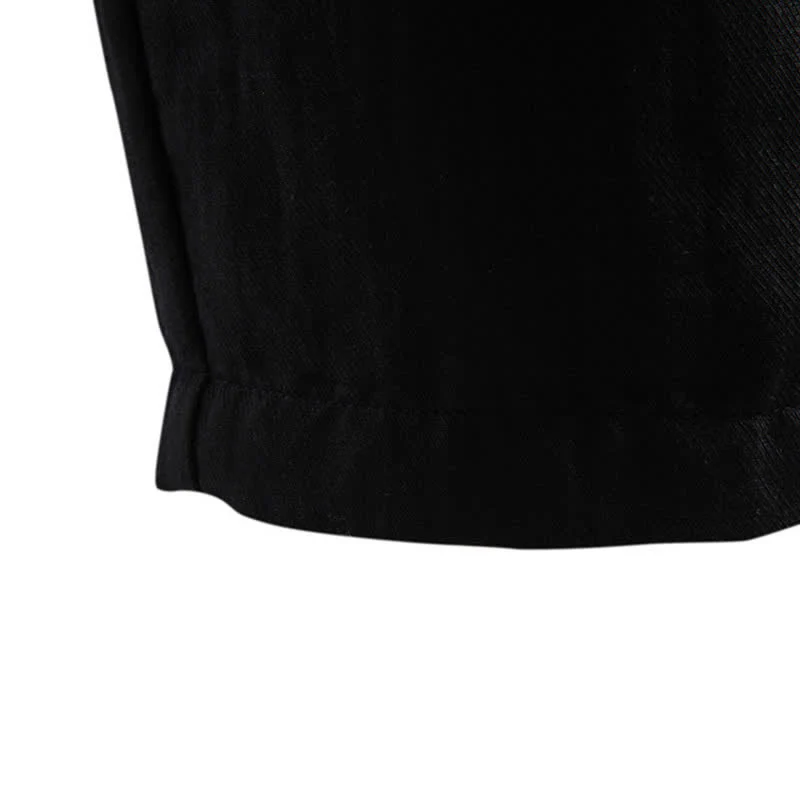 Męskie szorty bermudy z kieszeniami Buddha Stones Summer Casual Classic z zamkiem błyskawicznym i guzikami - Image 21