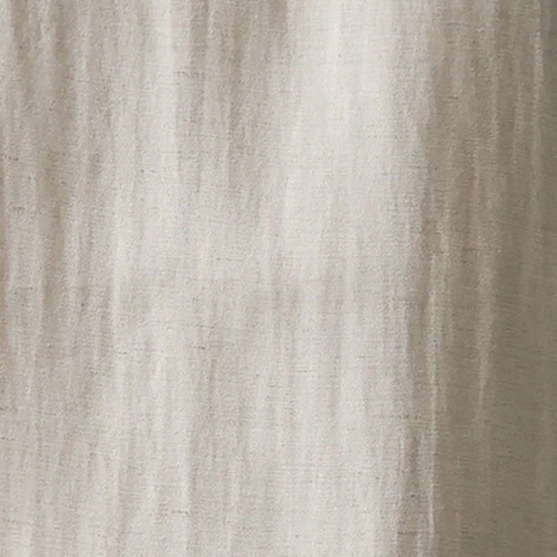 Buddha Stones Letnie, swobodne, minimalistyczne koszule męskie z krótkim rękawem, zapinane na guziki i z jednolitym materiałem - Image 8