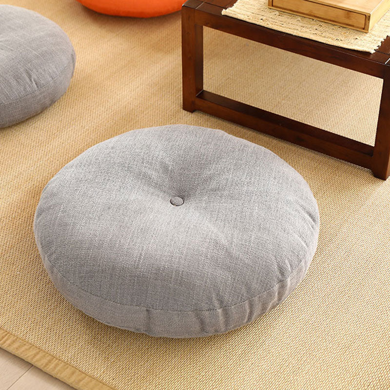 Buddha Stones Lotos Prosty Wzór Lniana Poduszka Medytacyjna Siedzenie Dekoracja Domu Salon - Image 9