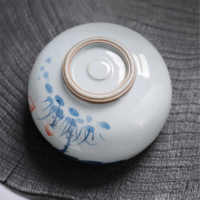 Buddha Stones Lotosu Liść Bambus Ceramiczny Filiżanka Do Herbaty Kung Fu Filiżanki Do Herbaty - Image 10