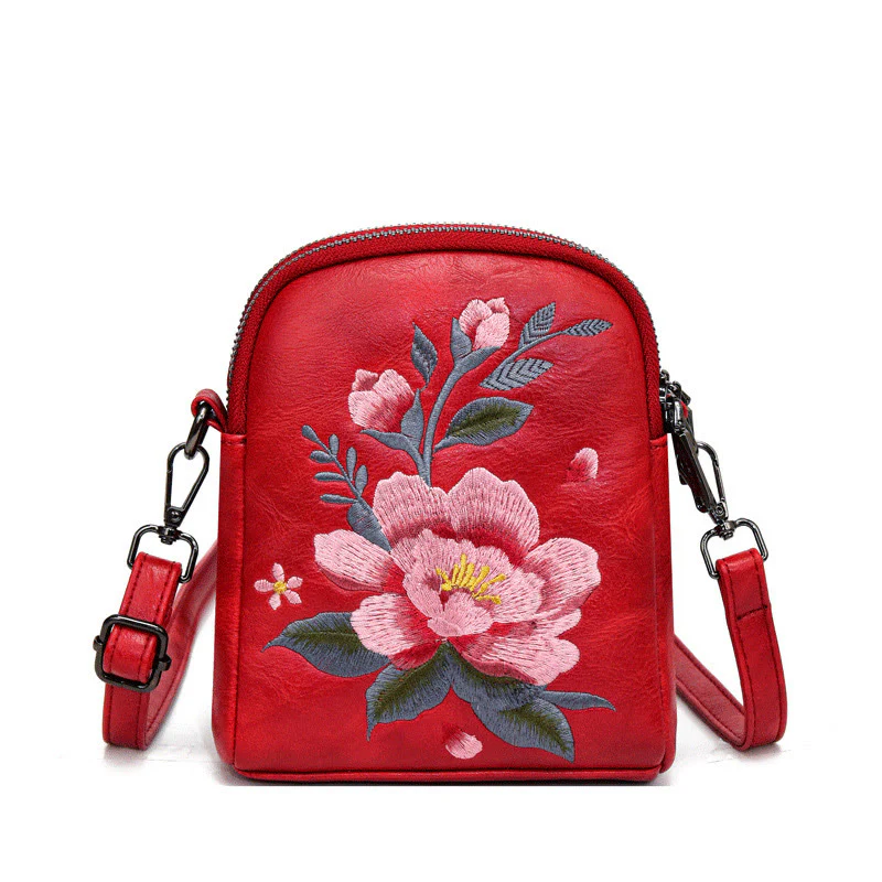 Buddha Stones Lotus Su Haft Podróż Zakupy Torebka Torba na Ramię Torba Crossbody - Image 21