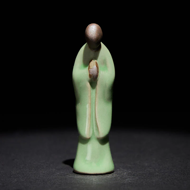 Buddha Stones, Medytacja, Mnich, Ceramiczna Figurka, Spokój, Dekoracja Domu - Image 26