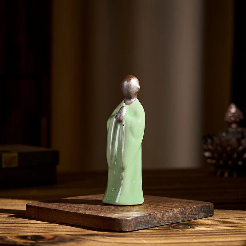 Buddha Stones, Medytacja, Mnich, Ceramiczna Figurka, Spokój, Dekoracja Domu - Image 38