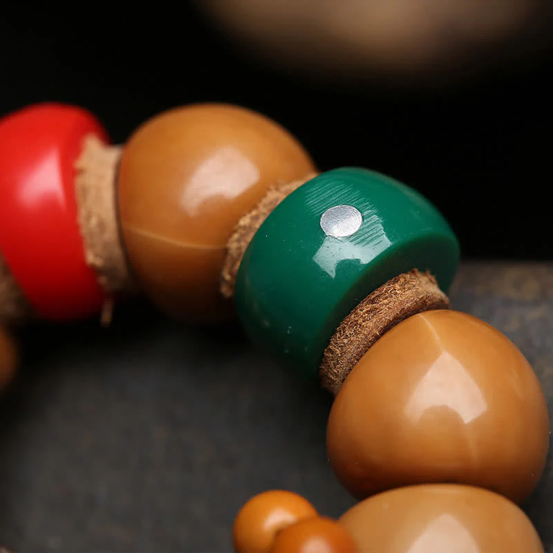 Buddha Stones Nasiona Bodhi Awalokiteśwary Fu Postać Pokoju Tybetańskie Kolorowe Frędzle Dotykowe Medytacyjne Koraliki Dekoracje - Image 10