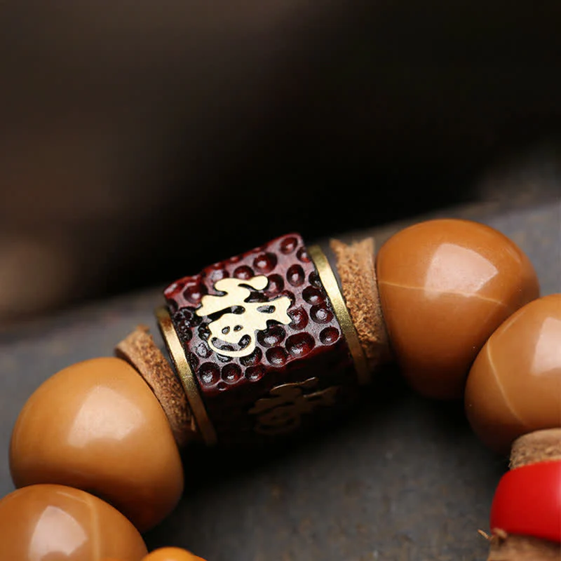 Buddha Stones Nasiona Bodhi Awalokiteśwary Fu Postać Pokoju Tybetańskie Kolorowe Frędzle Dotykowe Medytacyjne Koraliki Dekoracje - Image 5