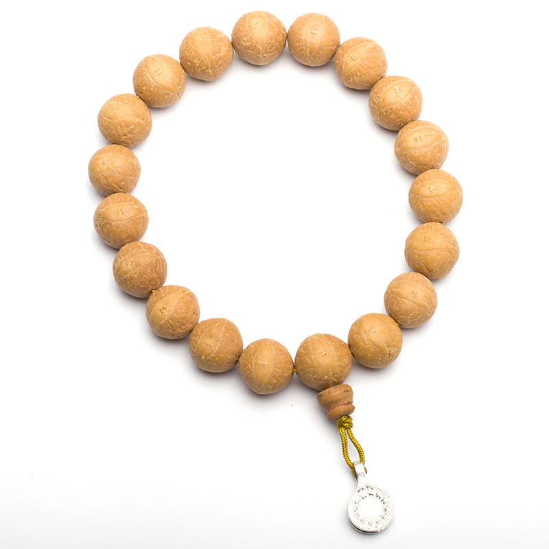 Buddha Stones Nasiona Bodhi Szczęście Pomyślność Mala na nadgarstek Tassel Mala kieszonkowa - Image 5