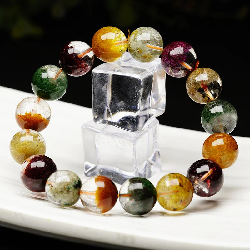 Buddha Stones Naturalne Różnorodne Kamienne Kryształowe Bransoletki Miłosne - Image 2