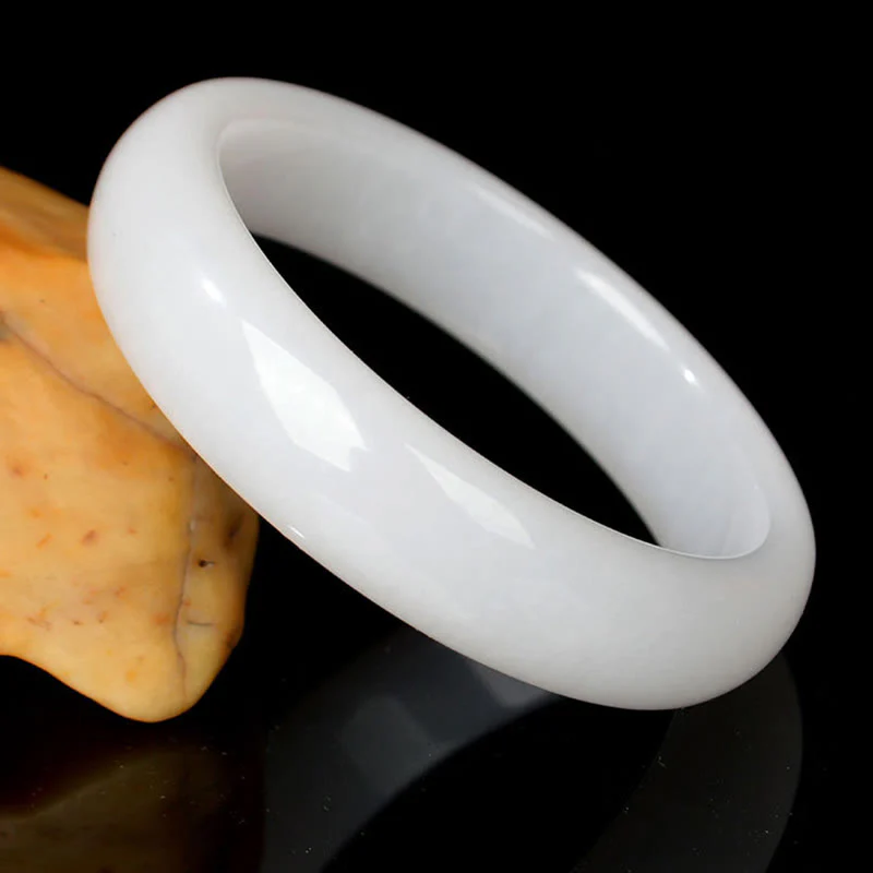 Buddha Stones Naturalny Złoty Jedwabny Jadeit Bransoletka Bogactwo Szczęście Bangle - Image 14