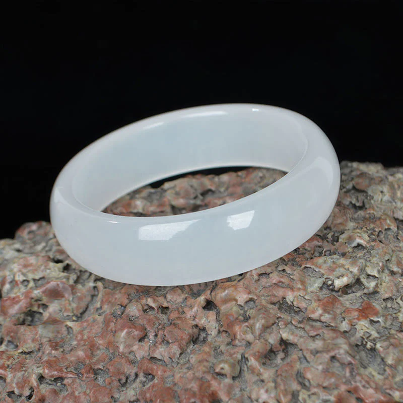 Buddha Stones Naturalny Złoty Jedwabny Jadeit Bransoletka Bogactwo Szczęście Bangle - Image 3