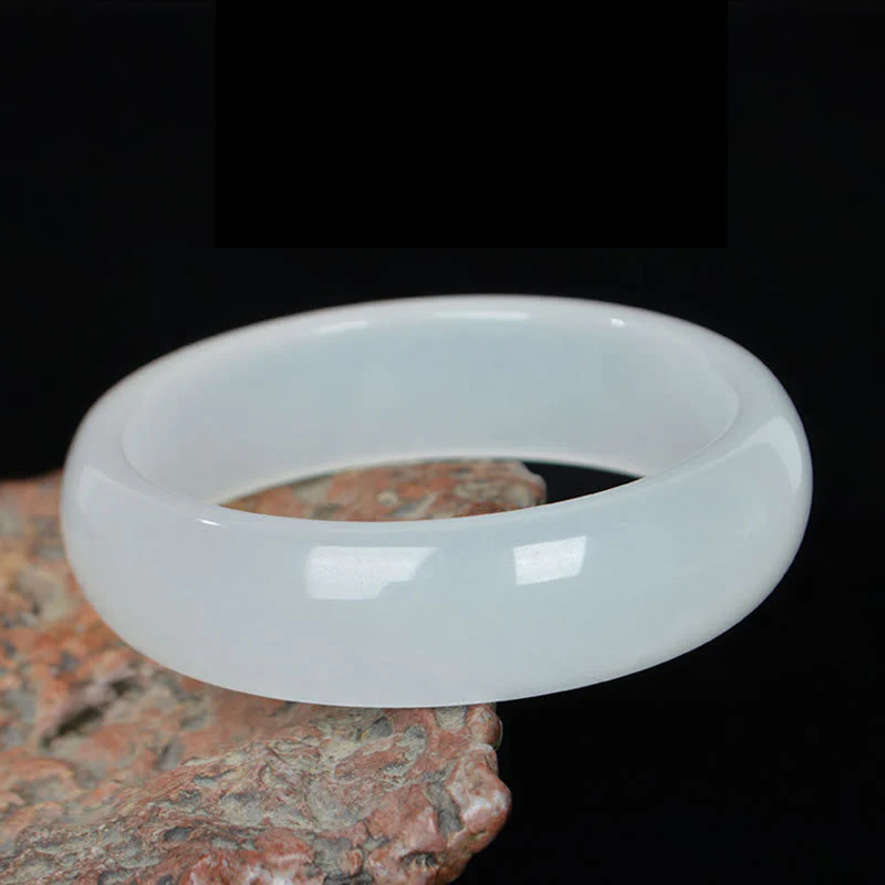 Buddha Stones Naturalny Złoty Jedwabny Jadeit Bransoletka Bogactwo Szczęście Bangle - Image 6