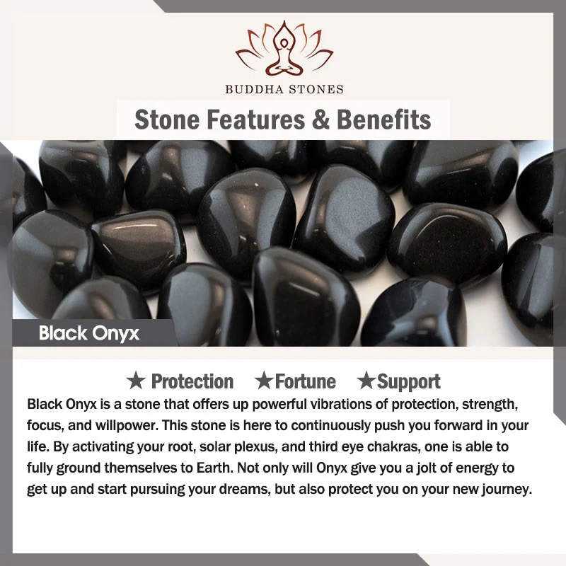 Buddha Stones Okrągły Zielony Awenturyn Czarny Onyks Hematyt Agat Kwarc Różowy Kamień Równowaga Skórzana Bransoletka Magnetyczna Zapięcie - Image 5