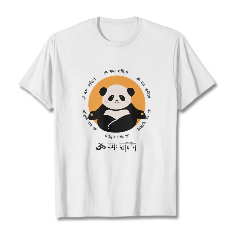 Buddha Stones Panda w sanskrycie Namah Shivaya