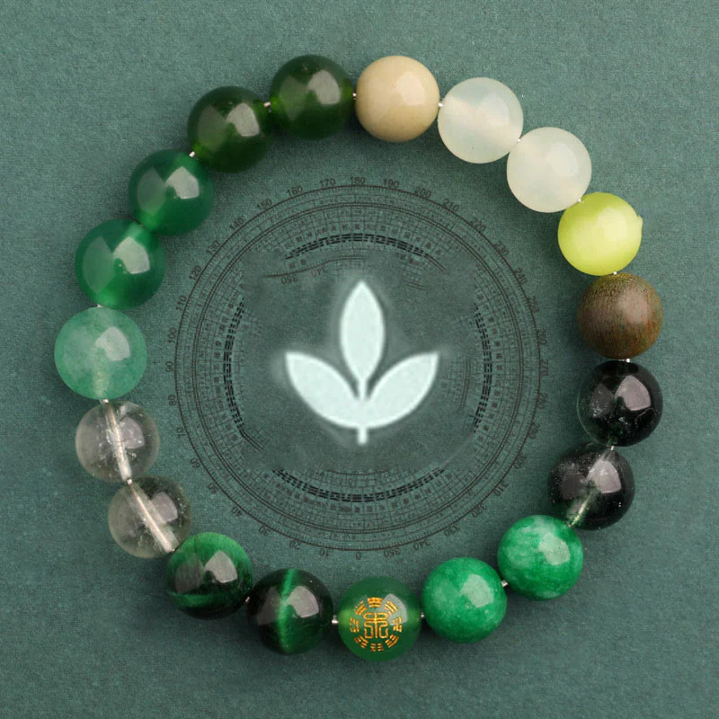 Buddha Stones Pięć Elementów Różnorodna Agatowa Bransoletka Równowagi Szczęścia - Image 12