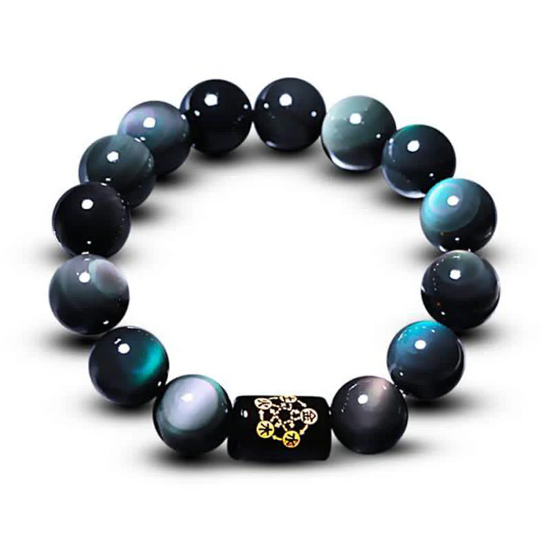 Buddha Stones pochłaniające negatywne energie, zestaw obsydianowy - Image 10