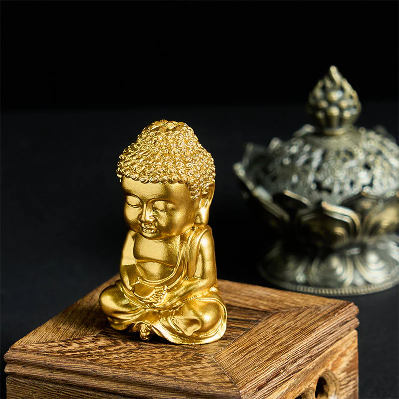 Buddha Stones, posąg Buddy Tathagaty, magnes na lodówkę, dekoracja domu
