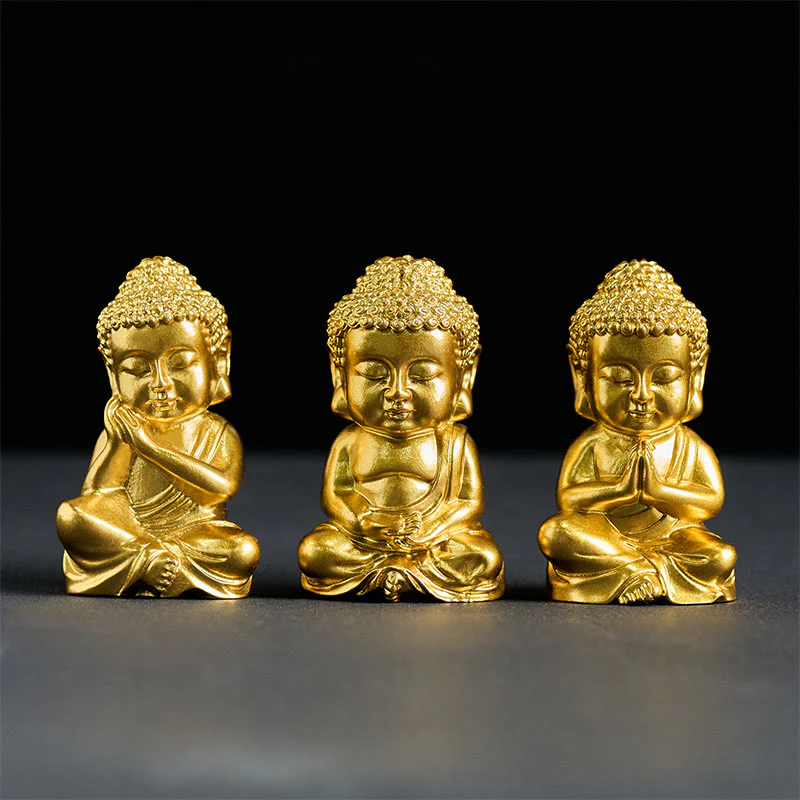 Buddha Stones, posąg Buddy Tathagaty, magnes na lodówkę, dekoracja domu - Image 17