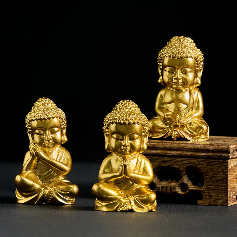 Buddha Stones, posąg Buddy Tathagaty, magnes na lodówkę, dekoracja domu - Image 18