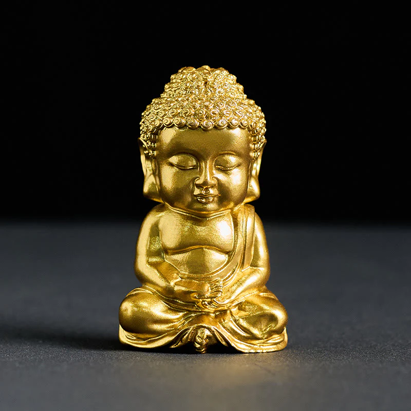 Buddha Stones, posąg Buddy Tathagaty, magnes na lodówkę, dekoracja domu - Image 2