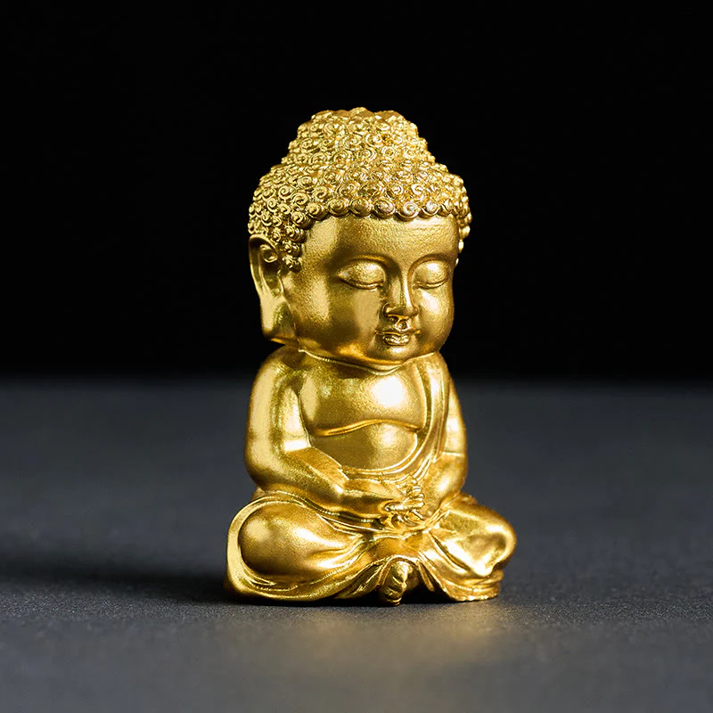 Buddha Stones, posąg Buddy Tathagaty, magnes na lodówkę, dekoracja domu - Image 3