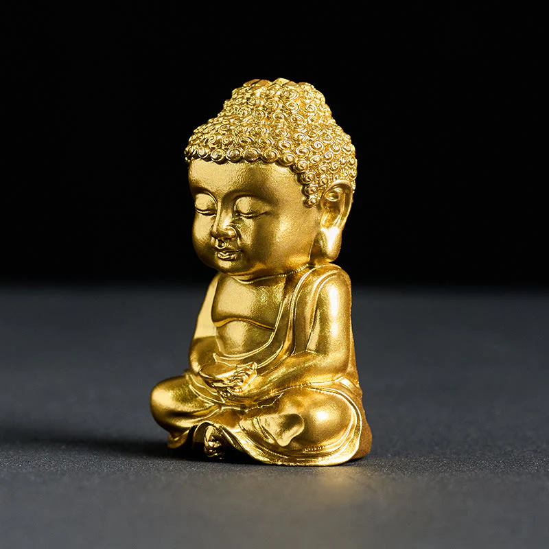 Buddha Stones, posąg Buddy Tathagaty, magnes na lodówkę, dekoracja domu - Image 4