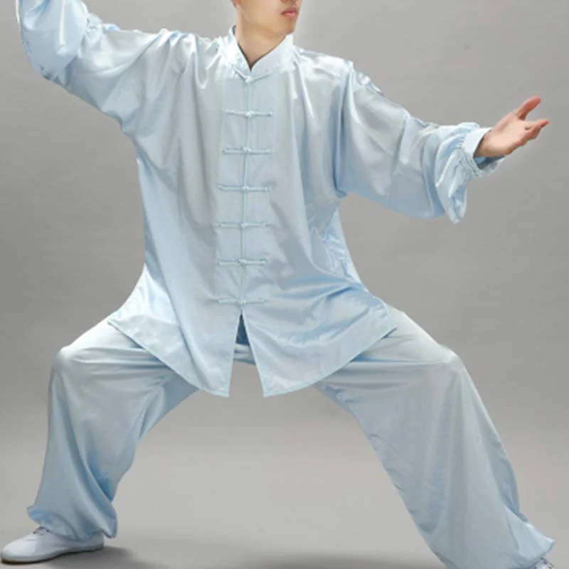 Buddha Stones Prosty wzór Medytacja Modlitwa Duchowy Zen Tai Chi Qigong Praktyka Unisex Zestaw Ubrań - Image 15
