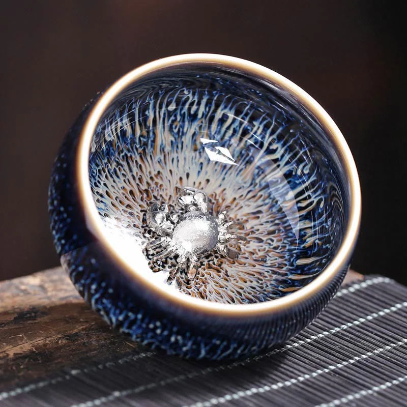 Buddha Stones ręcznie robione chińskie Jianzhan Koi Fish Lotus Dragon Phoenix 12 chińskich zodiaków Ceramiczny kubek do herbaty Kung Fu 70ml - Image 14