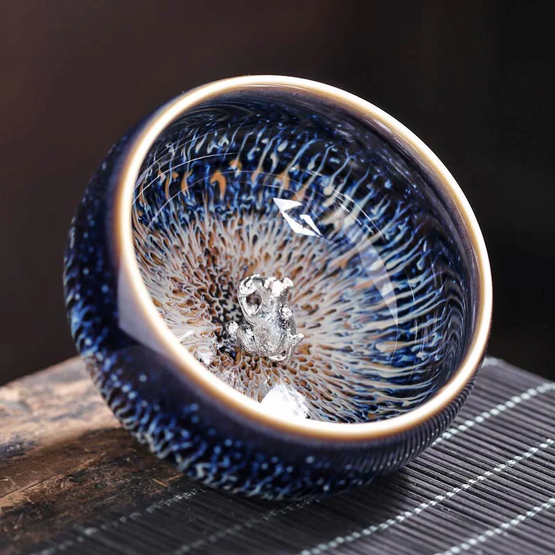 Buddha Stones ręcznie robione chińskie Jianzhan Koi Fish Lotus Dragon Phoenix 12 chińskich zodiaków Ceramiczny kubek do herbaty Kung Fu 70ml - Image 15