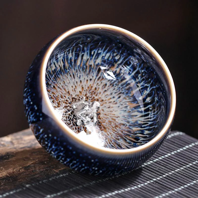 Buddha Stones ręcznie robione chińskie Jianzhan Koi Fish Lotus Dragon Phoenix 12 chińskich zodiaków Ceramiczny kubek do herbaty Kung Fu 70ml - Image 24