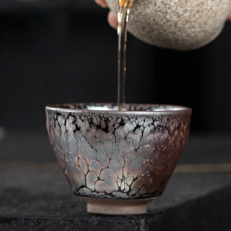 Buddha Stones ręcznie robione kwiaty wiśni Sakura Design chiński Jianzhan Ceramiczny kubek do herbaty Kung Fu - Image 14