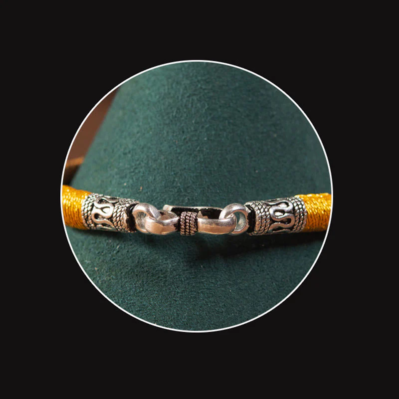 Buddha Stones Ręcznie Robione Tybetańskie Amulet King Kong Knot Ochrona Szczęścia Bransoletka Pleciona - Image 13