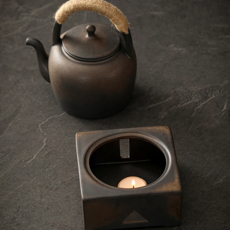Buddha Stones Retro Brązowy Chiński Gongfu Herbata Ceramiczny Kung Fu Teapot 700ml Z Podstawką - Image 14