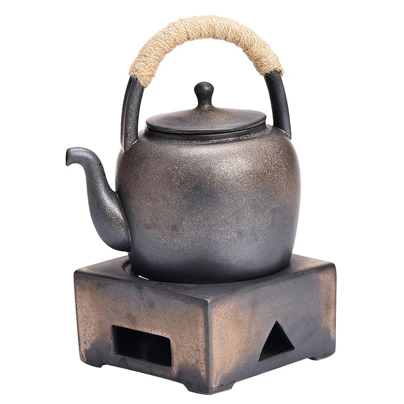 Buddha Stones Retro Brązowy Chiński Gongfu Herbata Ceramiczny Kung Fu Teapot 700ml Z Podstawką - Image 21
