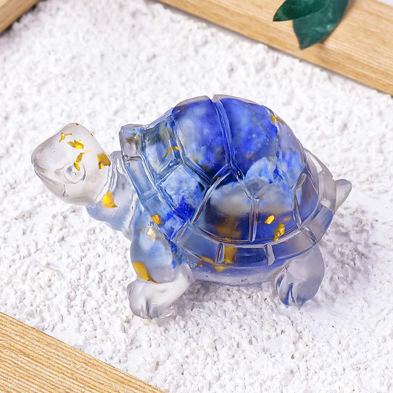 Buddha Stones Różne Kamień Cytryn Zielony Awenturyn Ametyst Miniaturowy Żółw Dobrobyt Dekoracja Domu - Image 22