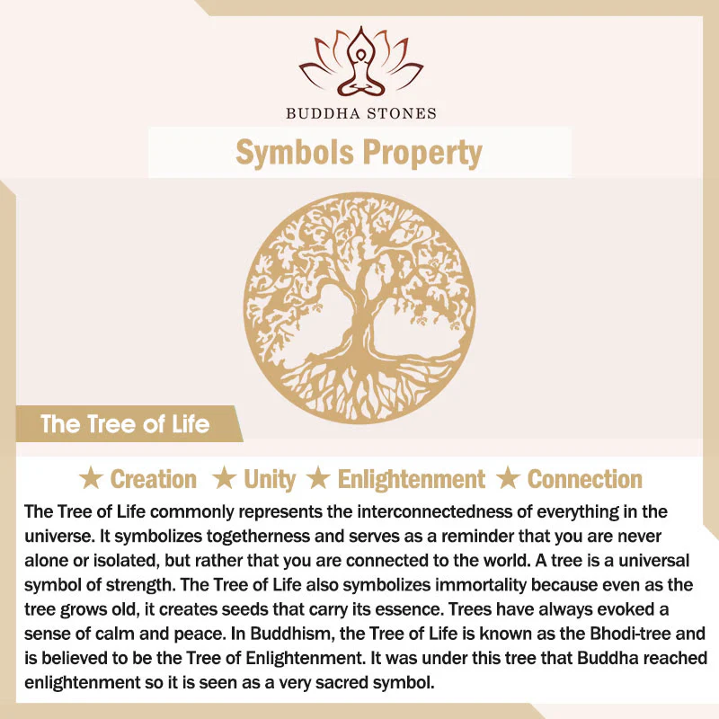 Buddha Stones Różne Kryształy Kwarc Różowy Zielony Awenturyn Ametyst Drzewo Życia Naszyjnik Wisiorek Życzliwości - Image 4