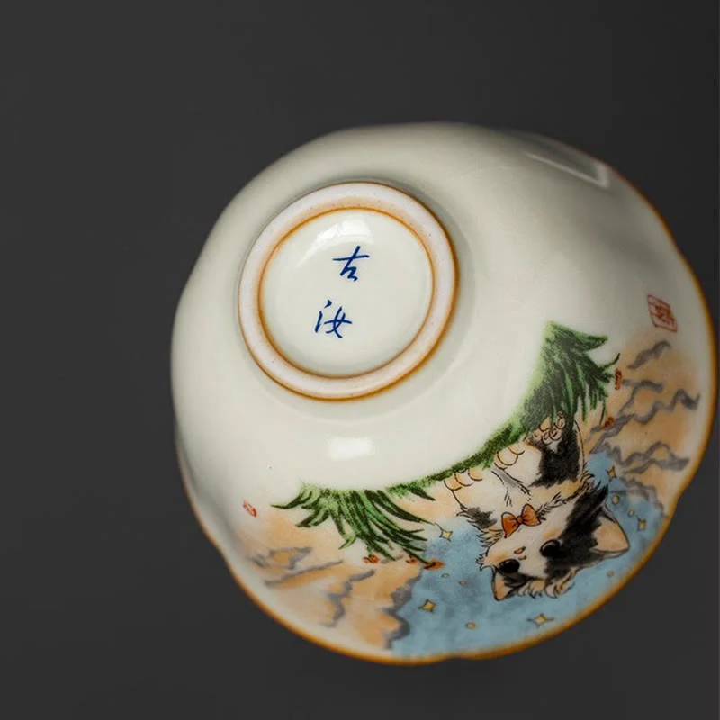 Buddha Stones, śliczna muszka, filiżanka do herbaty Kung Fu - Image 4