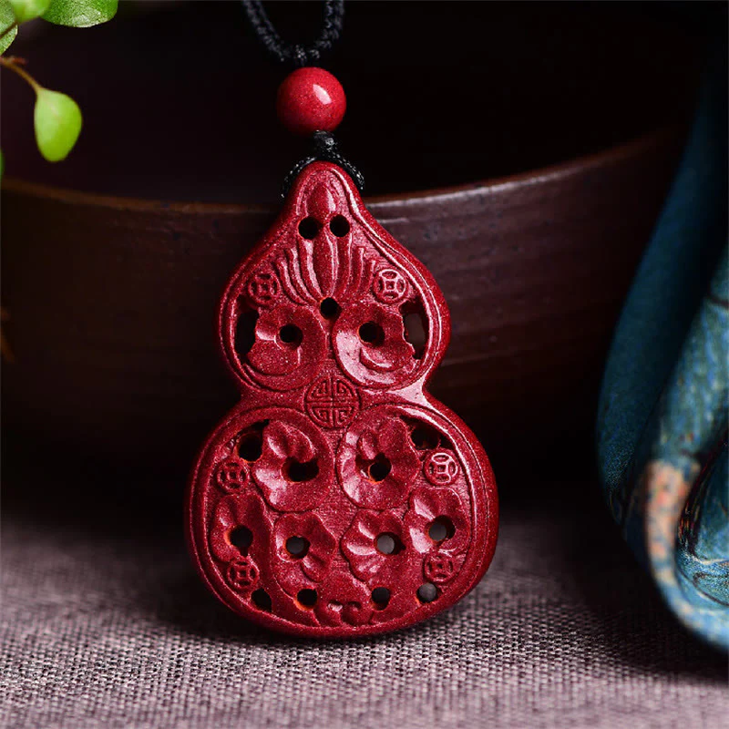 Buddha Stones Śmiejący się Budda Yin Yang Chiński Zodiak Tykwa Naturalny Cynober Błogosławieństwo Naszyjnik Wisiorek - Image 22