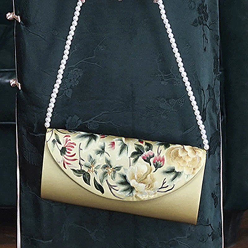 Buddha Stones Su Haft Ślubna Torebka na Zakupy Torebka Torebka Crossbody - Image 4