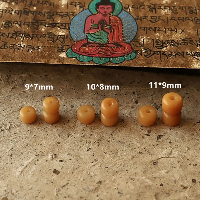 Buddha Stones Tybet 108 Mala Koraliki Bodhi Seed Bagua Vajra Bransoletka bogactwa - Image 16