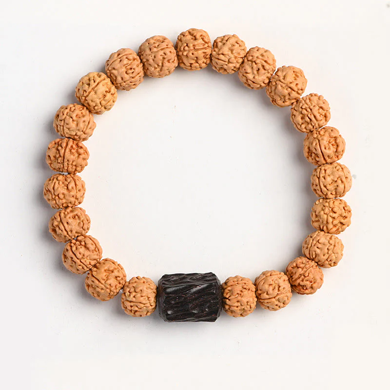 Buddha Stones Tybet Rudraksha Bodhi Seed Bransoletka Bogactwa Pomyślności - Image 22