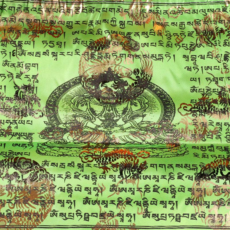 Buddha Stones Tybetańska 5-kolorowa Sutra Błogosławieństwa Długowieczności Wiatru Konia, 20 szt., dekoracja modlitewna na zewnątrz - Image 9