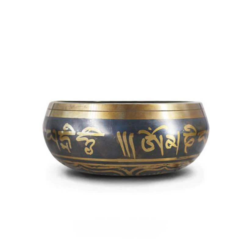 Buddha Stones Tybetańska misa medytacyjna do uzdrawiania i uważności, śpiewająca misa Om Mani Padme Hum - Image 18
