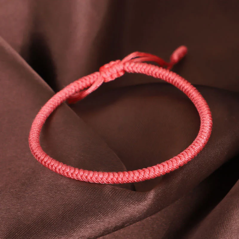 Buddha Stones Tybetańskie 3 sztuki King Kong Knot Protection Braided Bracelet - Image 5