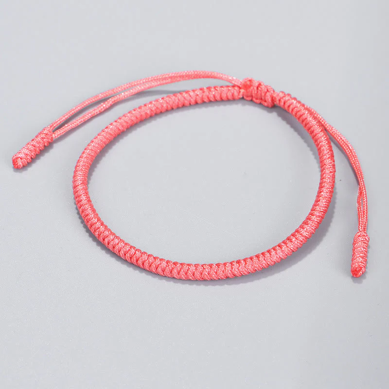 Buddha Stones Tybetańskie 3 sztuki King Kong Knot Protection Braided Bracelet - Image 6