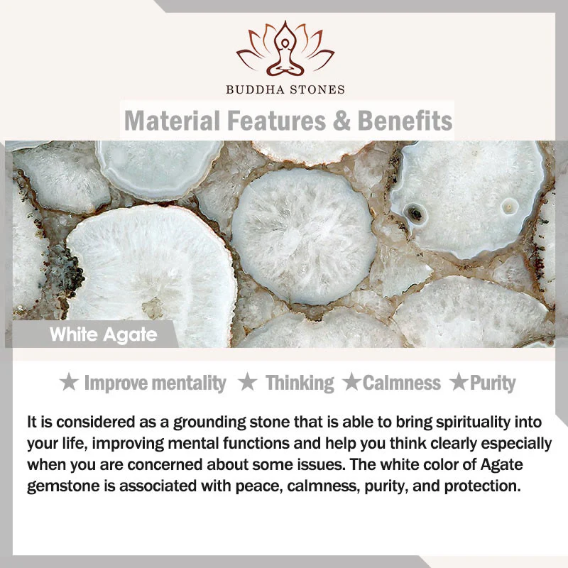 Buddha Stones Tykwa Lotos Wzór Postumentu Wadżra Ochrona Mantra Naturalny Różnorodny Kryształ Czarny Obsydian Spełnienie Naszyjnik Wisiorek - Image 8