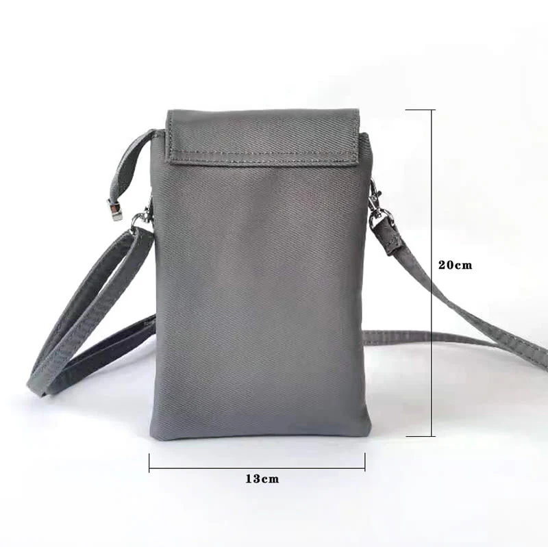 Buddha Stones Wodoodporna Ręcznie Haftowane Kwiaty Lotosu Torba Crossbody Torba Na Ramię Torba Na Telefon Komórkowy - Image 12