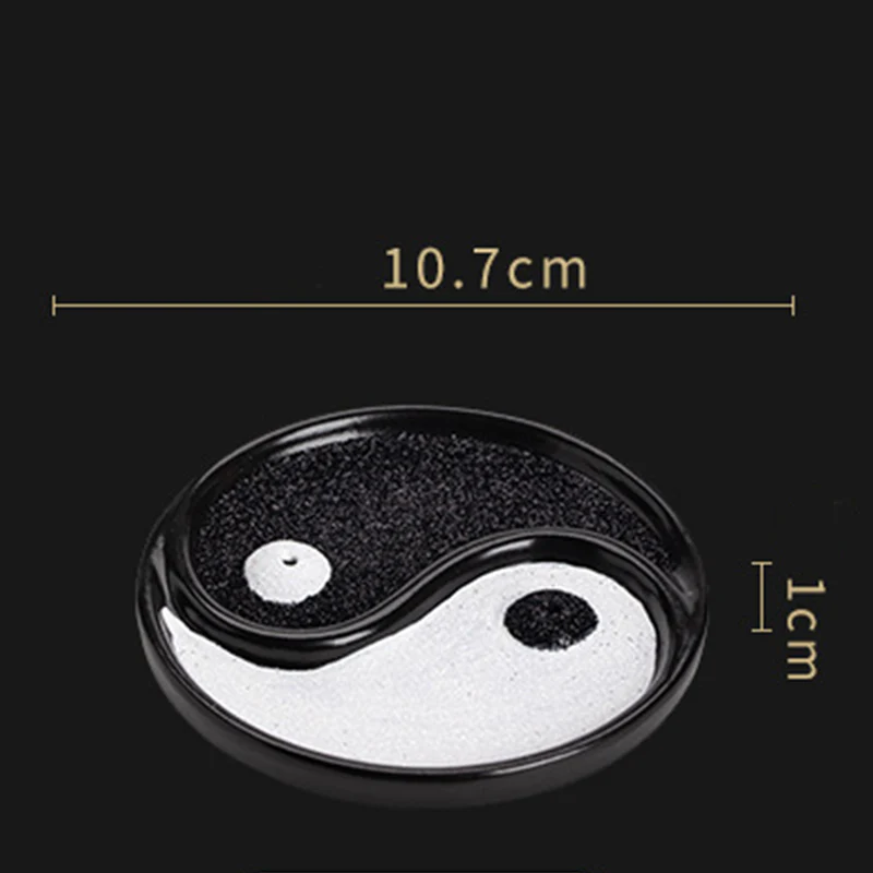 Buddha Stones Yin Yang Zen Balance Uchwyt na kadzidełka - Image 13