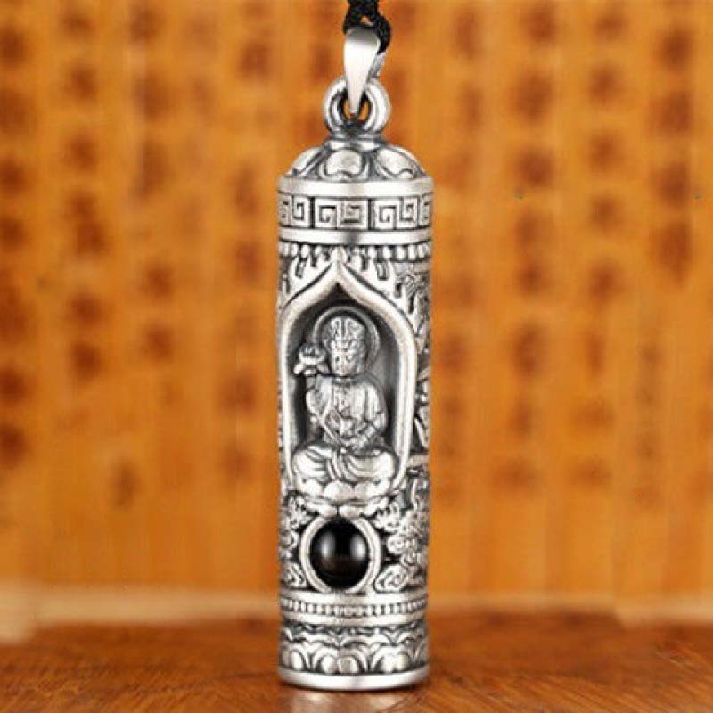 Chiński zodiak natalny budda projekcja naszyjnik dobrobyt wisiorek - Image 14